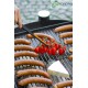 Feuerschale "317" - 80cm mit Grillrost 58x58cm