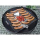 Feuerschale "347" - 80cm mit Grillrost 58x58cm