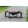 Feuerschale "330" - 70x70cm mit Grillrost 58x58cm
