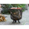 Fauerkorbe "382" - 60cm mit Grillrost 44x44