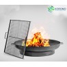 Feuerschale "305" - 60cm mit Grillrost 44x44cm
