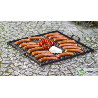 Feuerschale Grillrost aus rohstahl 44x44cm