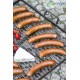 Feuerschale Grillrost aus edelstahl 44x44cm