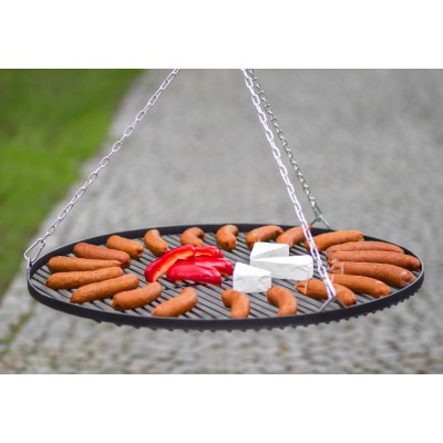 Grillrost aus rohstahl 50cm