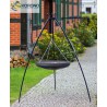 Dreibein 200cm mit Wok/Pfanne 70cm